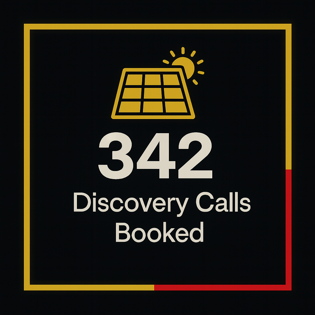 Bookings ramped from 0 to 120 in 14 days